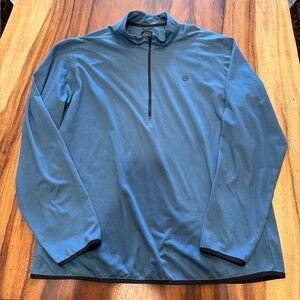 Wrangler ATG Blue Quarter-Zip Jacket
